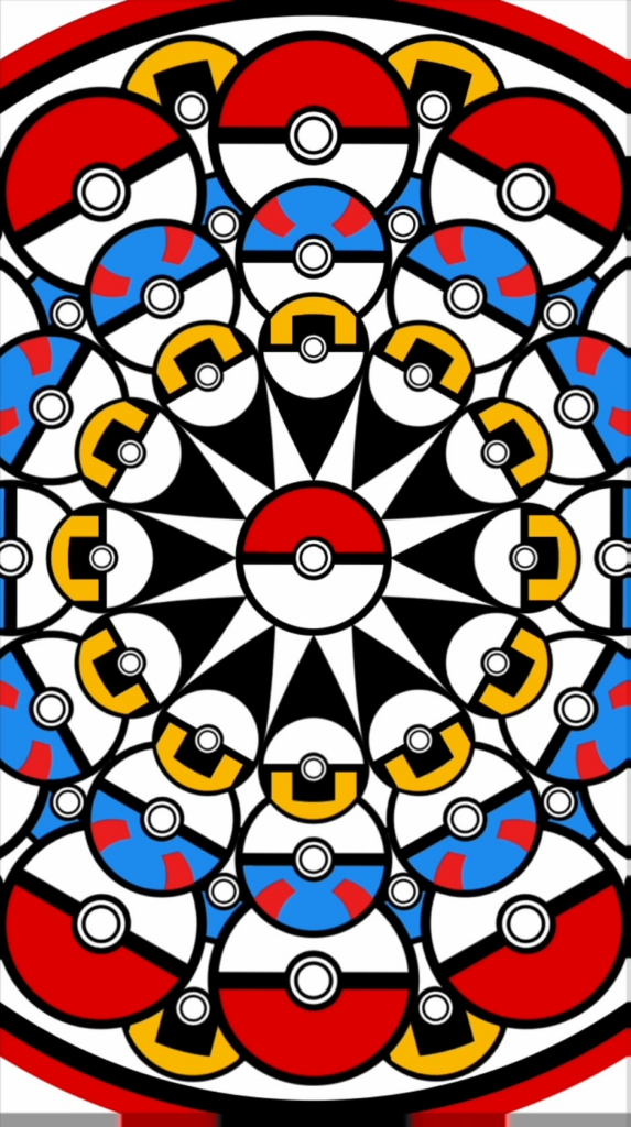 Digital Pokeball Dotstack