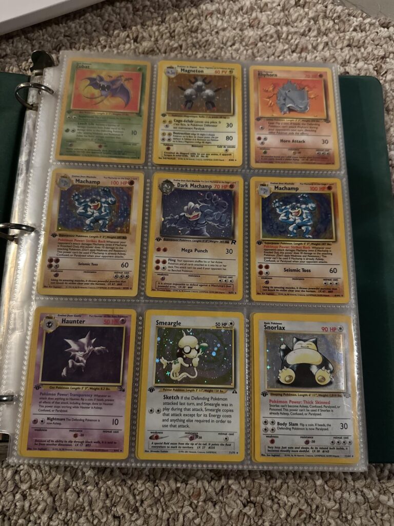 Found my old binder in my basement and found some HEAT