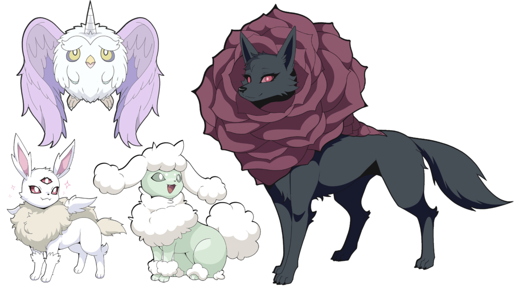 A few Fakemon I made recently