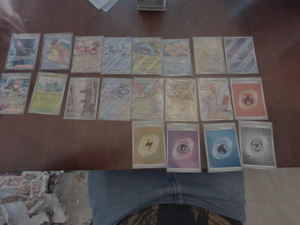 Pulls from 1 blooming waters and 2 clash tins