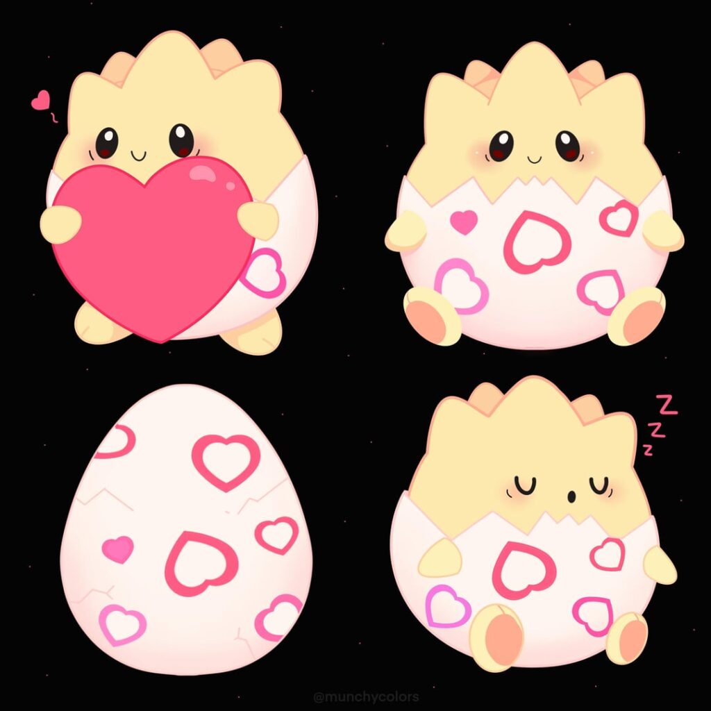 Valentines Themed Togepi