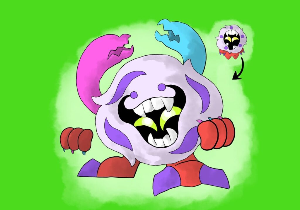 Evolved forms of my horror regions starters