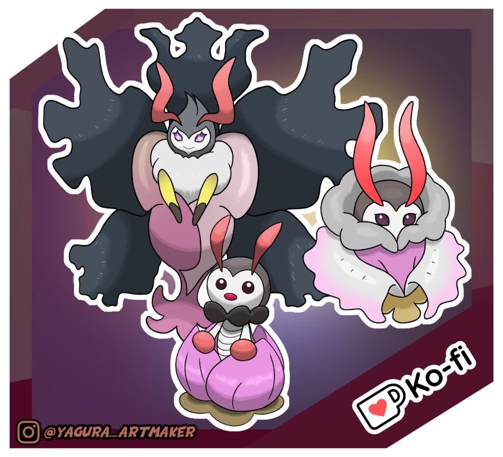Bug/fairy type regional moth