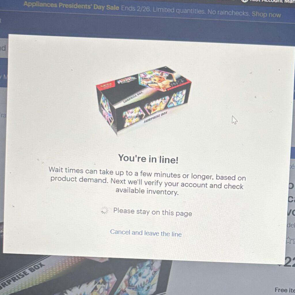 3rd time in line this is not looking good
