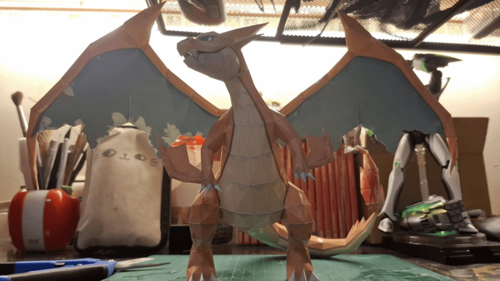 I just finished this Mega Charizard Y!