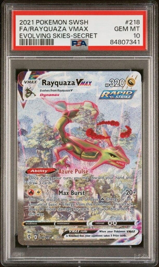 Rayquaza vmax psa 10 blunder?