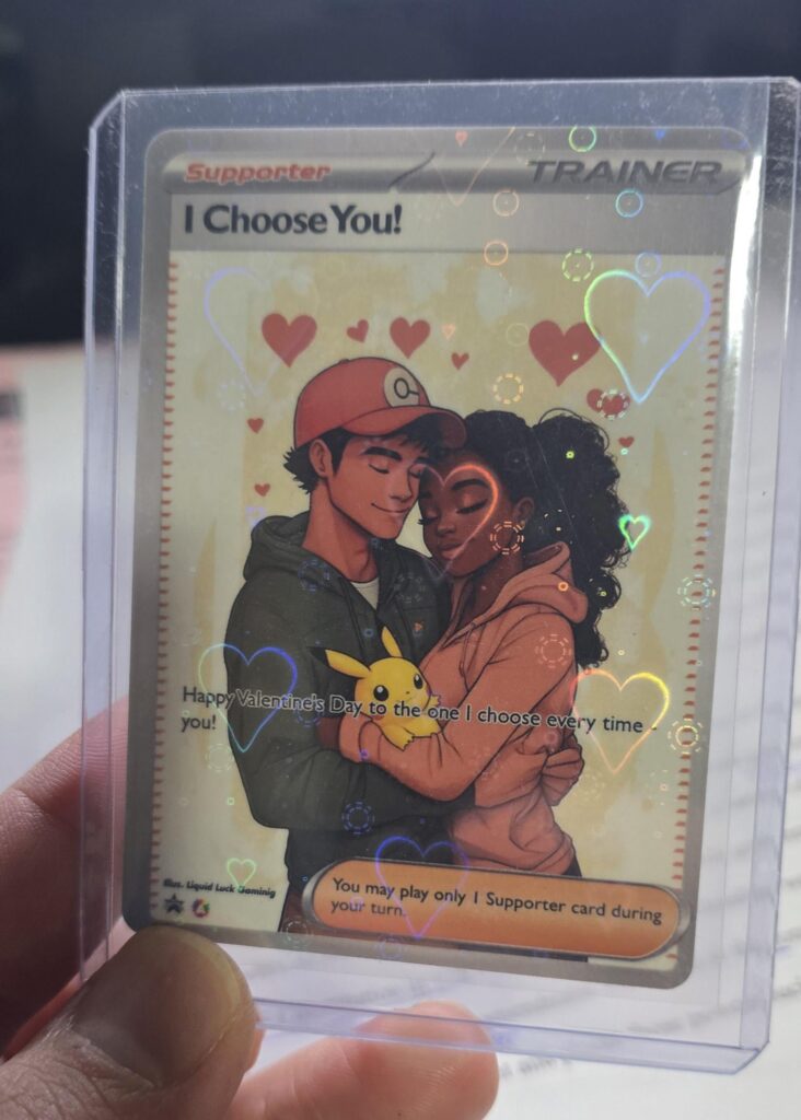 Got this for my wife for Vday. Looks just like us :)