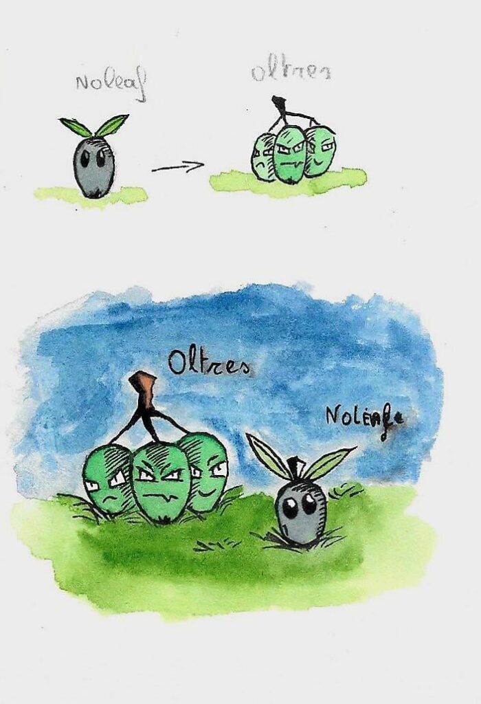 Fakemon Noleaf and Oltres. Thoughts?
