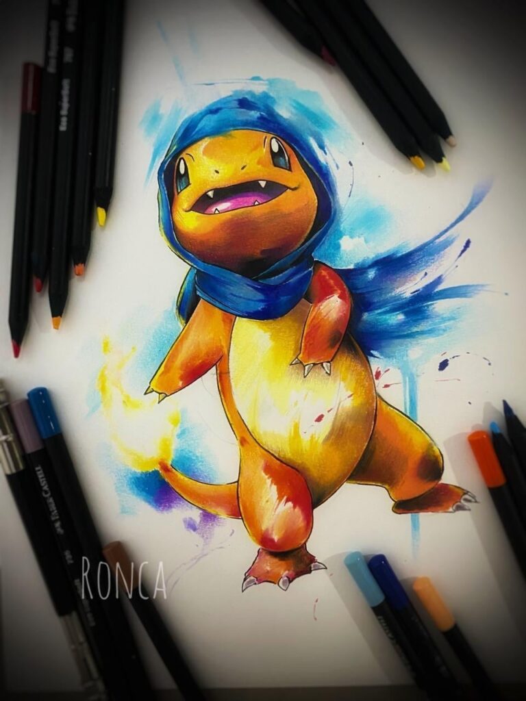 [oc] the traveling Charmander!