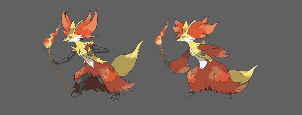 Variants of Delphox