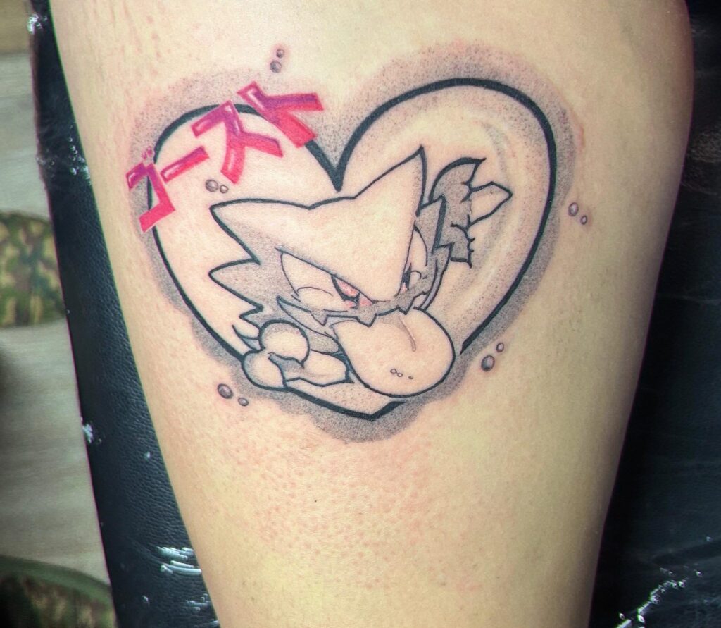 Got a thigh tattoo of my favorite lil’ ghost