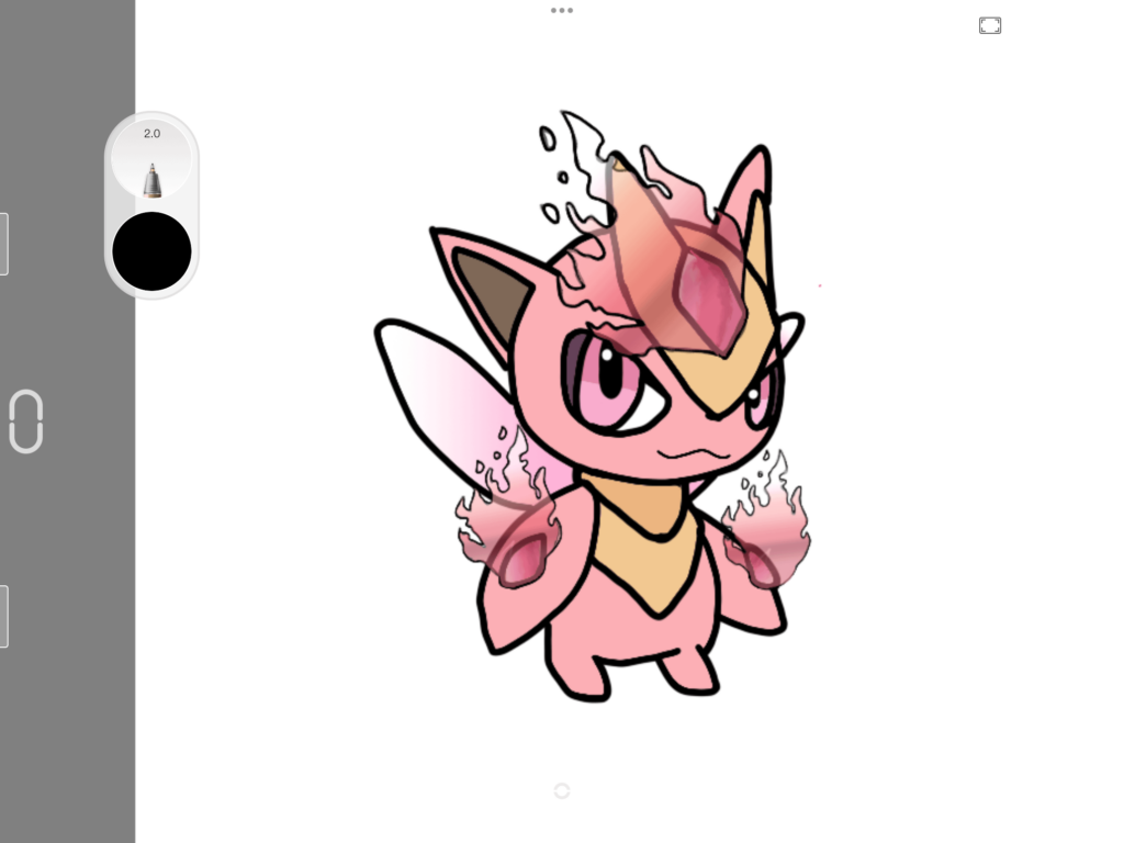 Name suggestions for this Fire/Fairy mythical Pokémon?