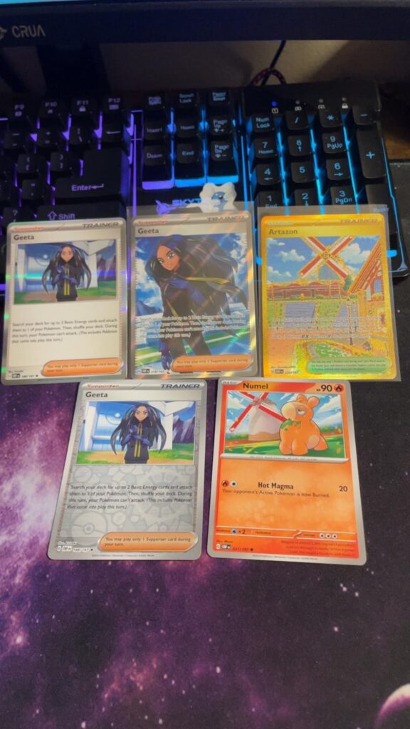 My 3 obsidian flames packs had a very specific theme….