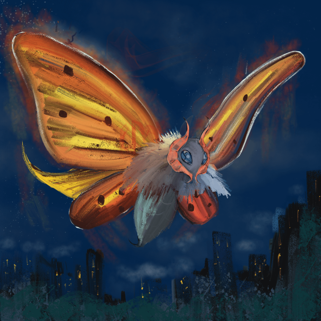 (Oc) by request, i choose you..the mighty flame winged Volcarona! Whos up next, Gengar or Milotic?