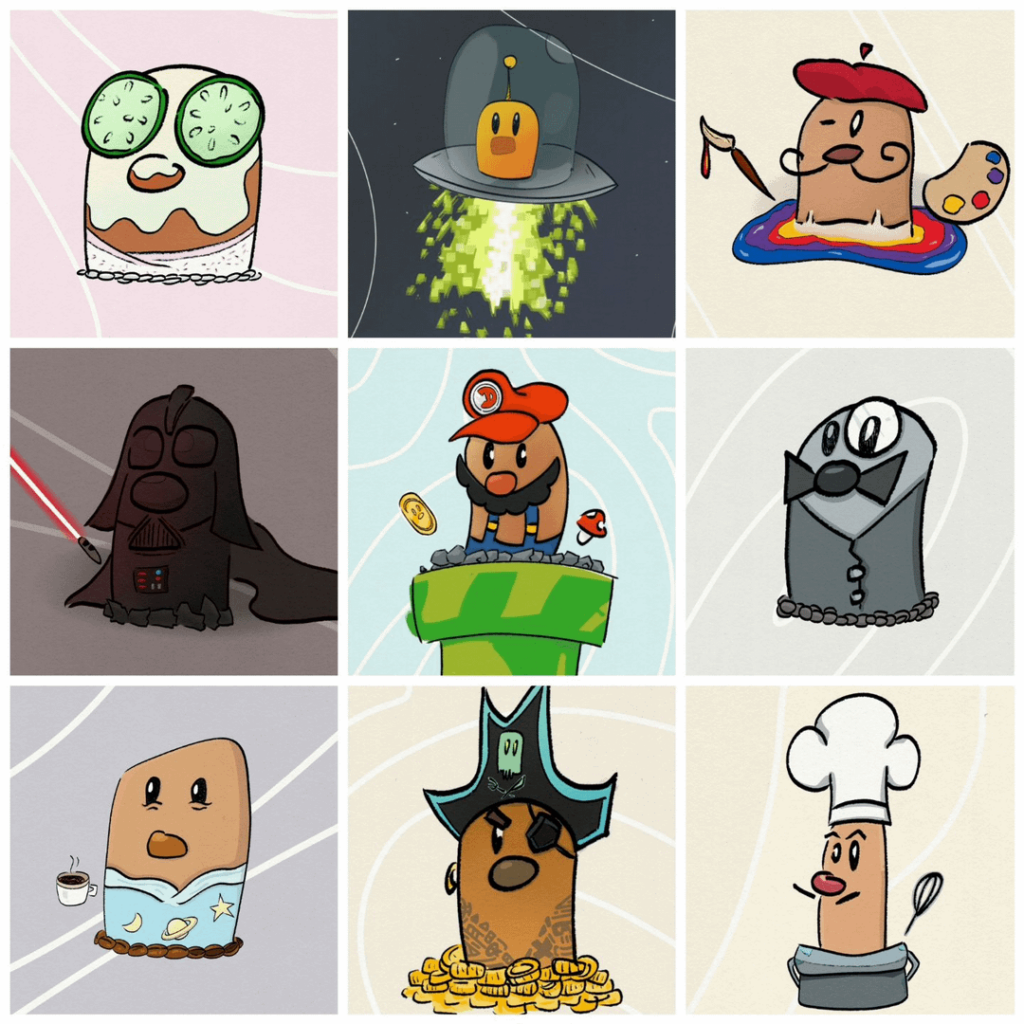 I decided to draw DAILY DIGLETT for 30 days! These are the results...