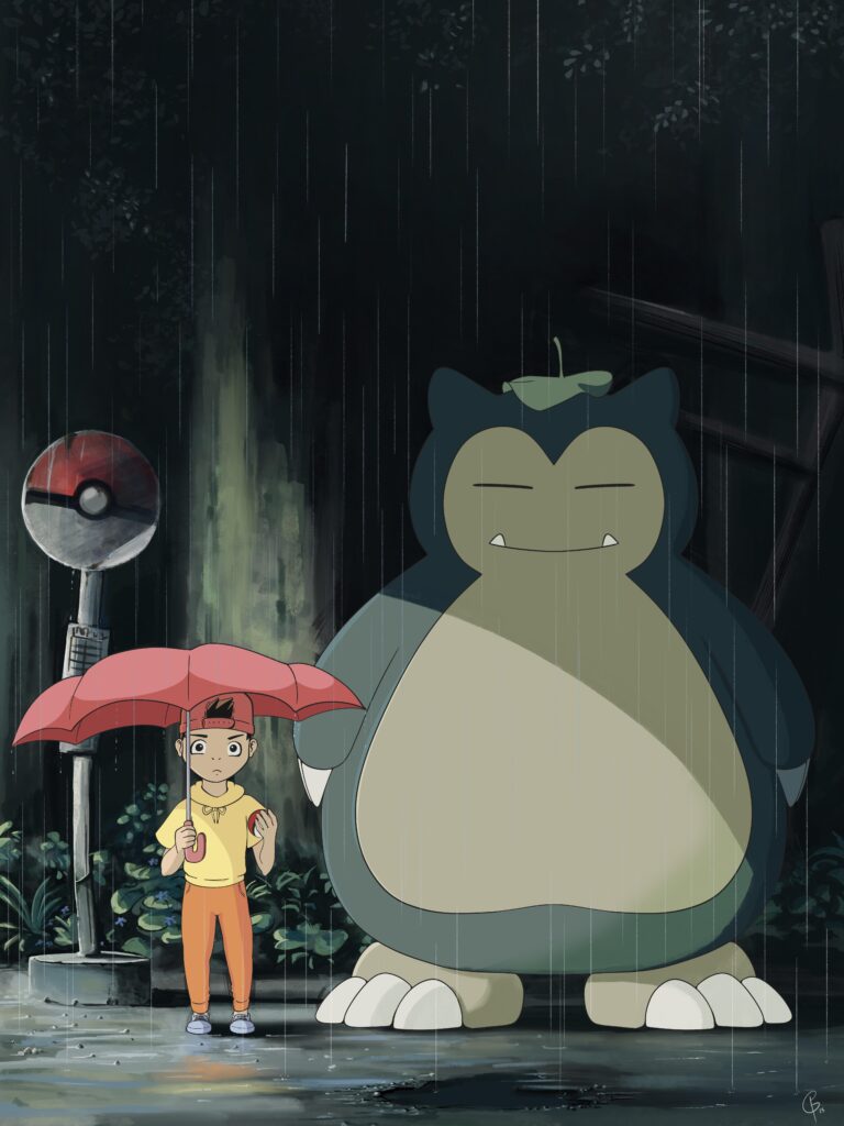 Pokemon x My Neighbor Totoro (I made this)