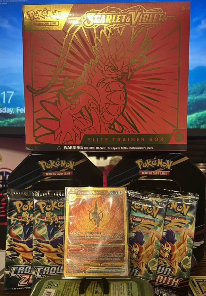 Struck gold