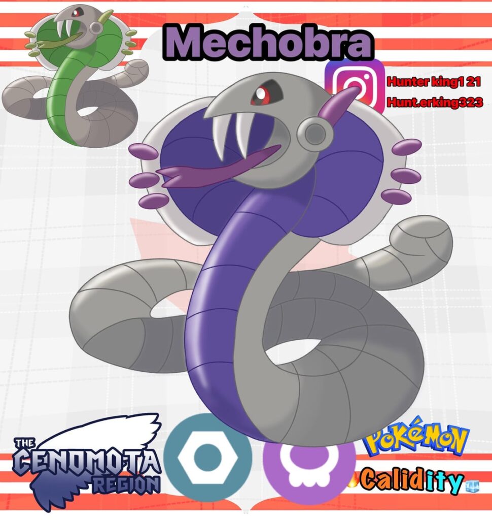 Here is another fakemon. Arbok shouldn't be the only cobra so here