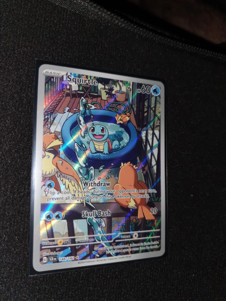 First trainer box and got a Squirtle!