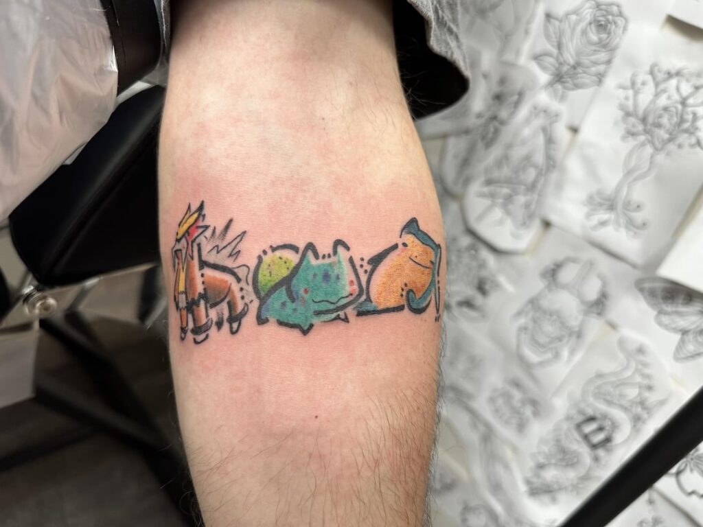 Derpy Pokemon tattoo