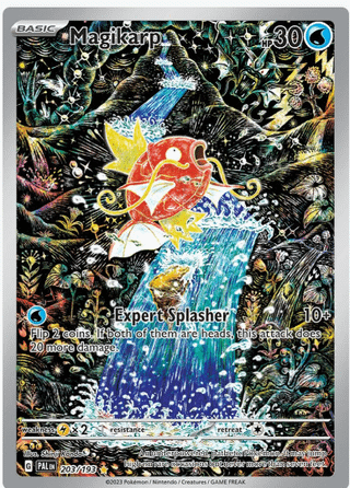 Are there any other full art "single fish" cards? I'm thinking of starting a collection. The art always goes nuts on them!