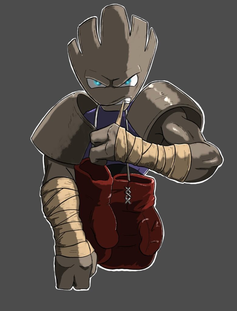 My hitmonchan art