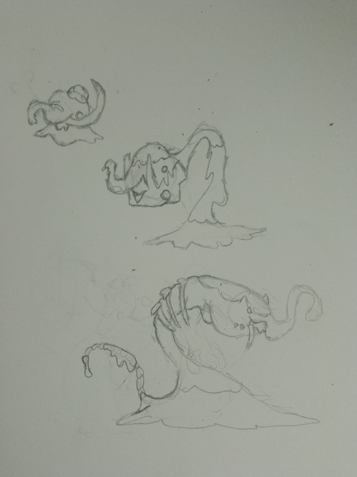 Seeking criticism and name ideas for my La Brea fakemon