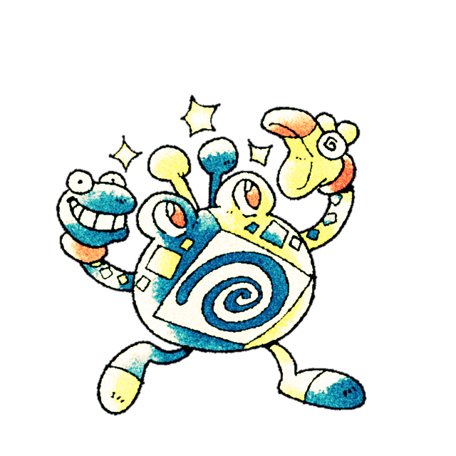 POLILOP (POLIWHIRL + GIRAFARIG)