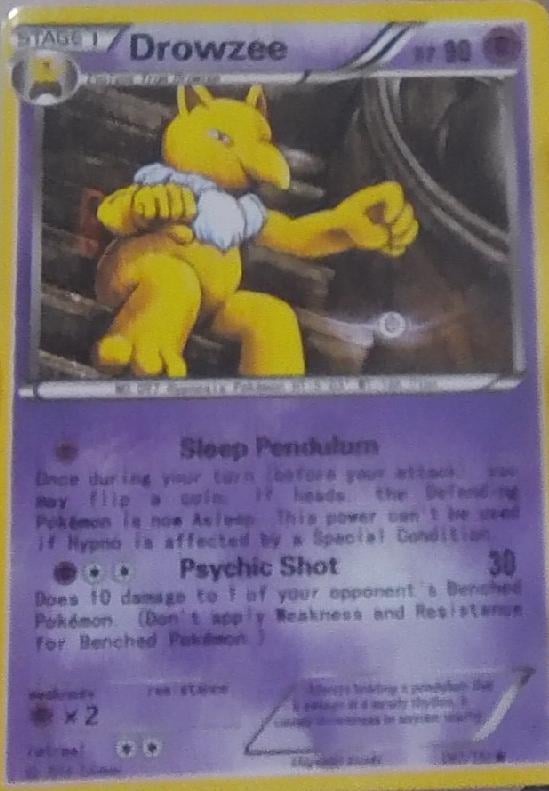 Ah yes. A "Drowzee"