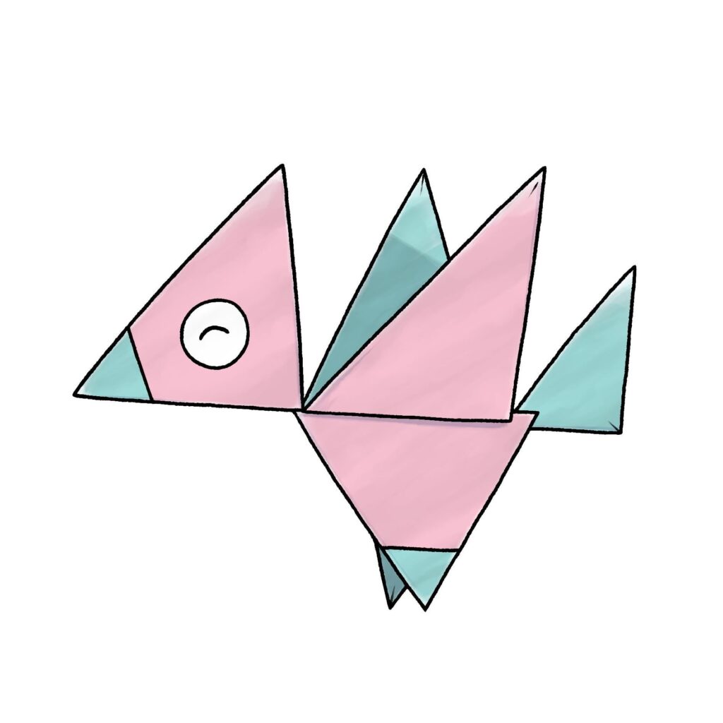 Porygami (Pre-evo Porygon)