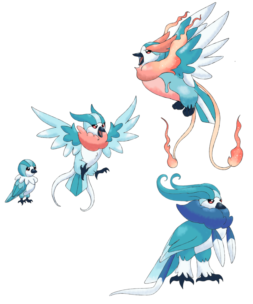 Name needed: Bird Pokemon!