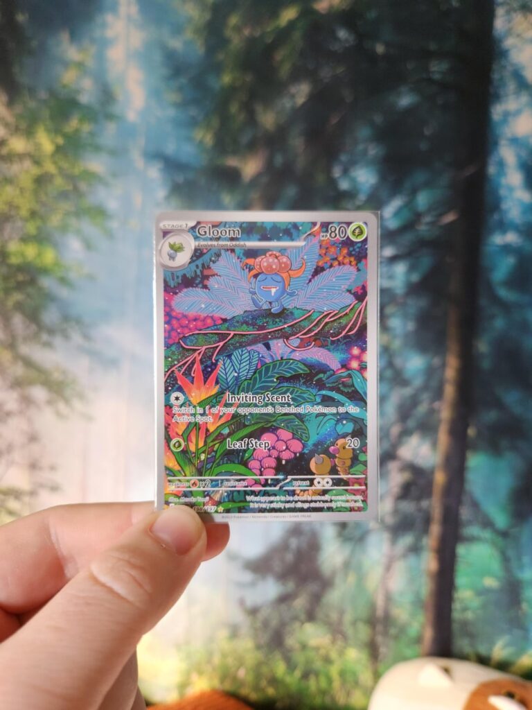 I saw this Gloom in a thread about a week ago and had to pick it up. So beautiful - it's my new favorite card. Comment a picture of your favorite card!