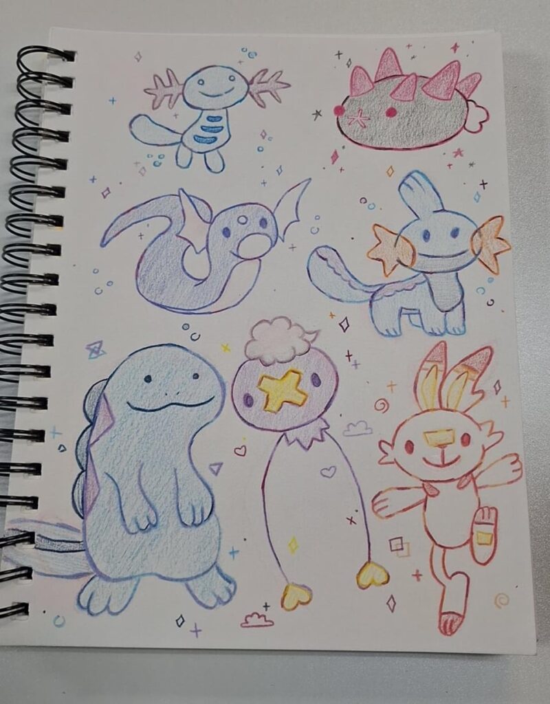 Colored Pencil Pokemon :)