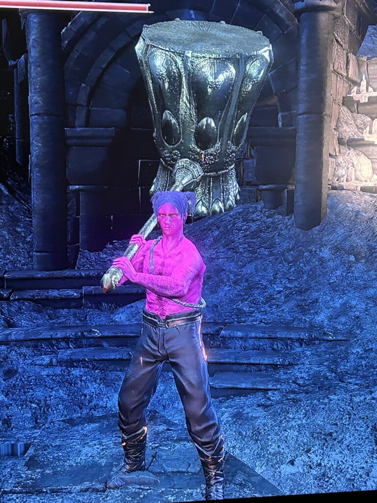 I made a build in Dark Souls 3 inspired by Tinkaton
