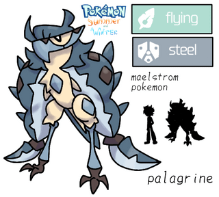 A legendary rangers trio is roaming somewhere in the region.... meet the refreshed and redrawn PALAGRINE, MUSKALIER and BERNITE. (Karoma region)