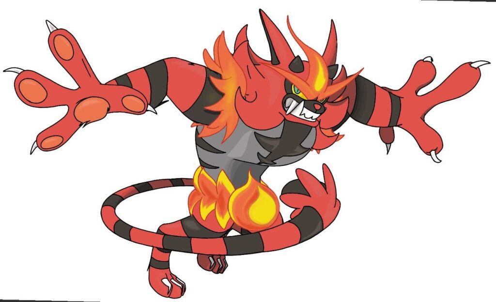 The biggest cat the Rome the land. Mega incineroar!