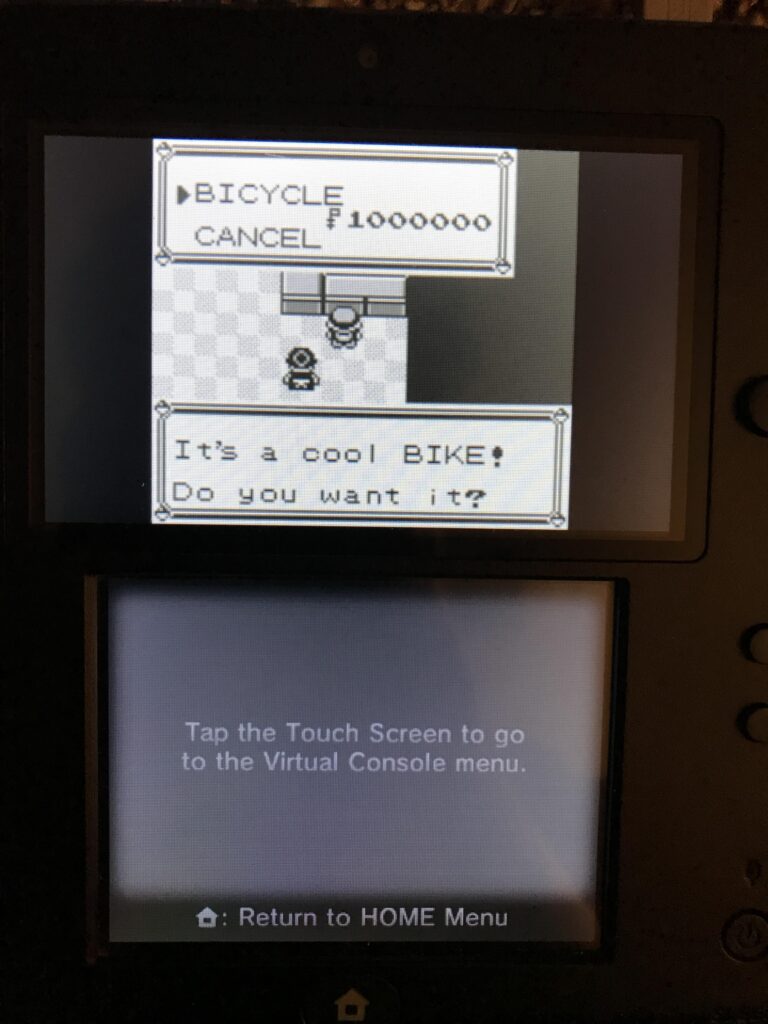 Is my game glitched? Pokémon blue
