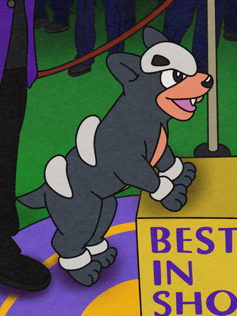 Houndour Best in Show [OC]