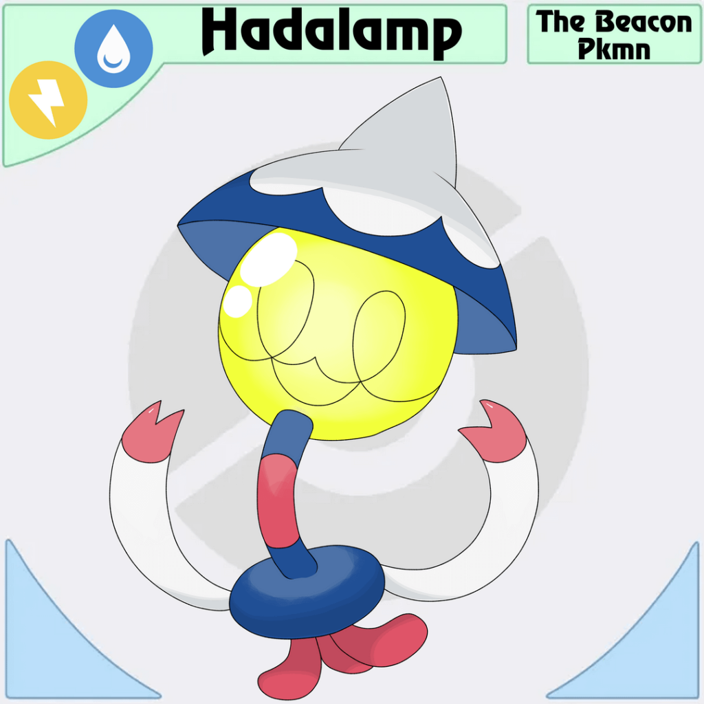Well I mean what's a new england region without a lighthouse pokemon...