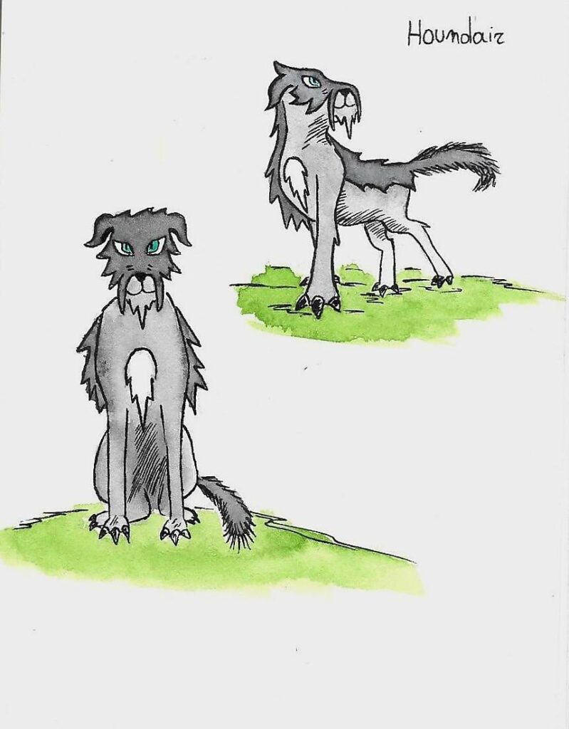 Fakemon Houndair. Thoughts?