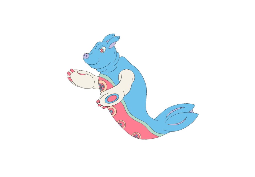 My new recent Mon. Not sure if something is amiss or if I’m done. It’s a manatee with big flippers. Any advice????