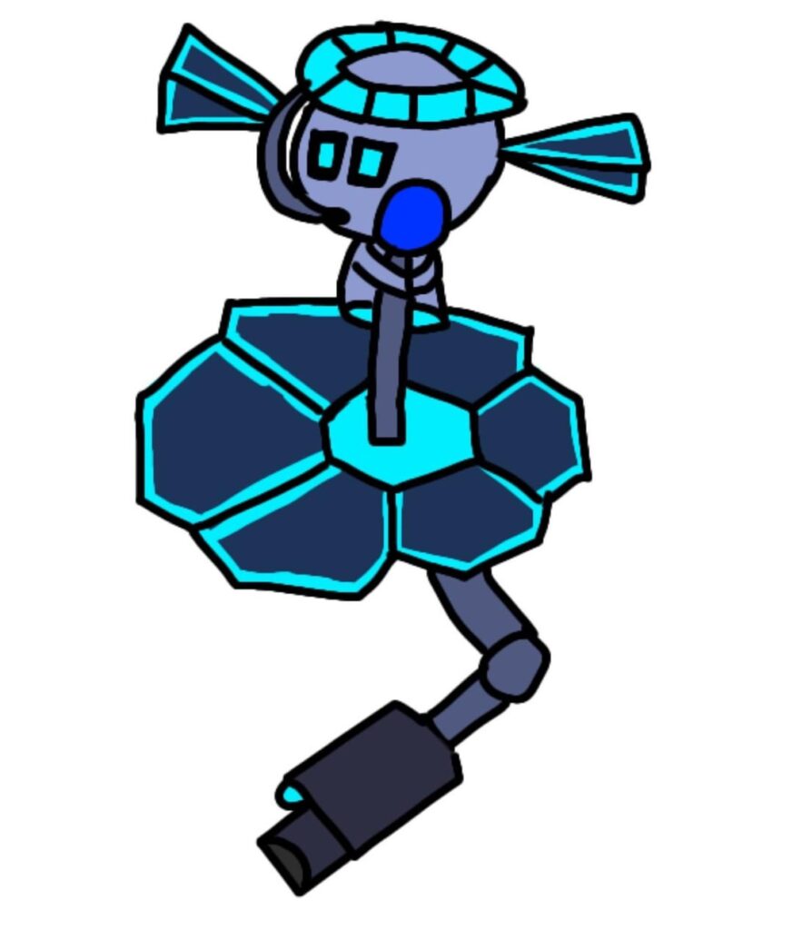 A very rough sketch of an idea I had a while ago: Iron Drone