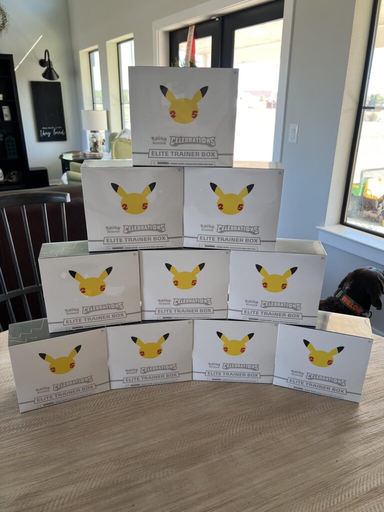 Ripped a Celebrations ETB Case!