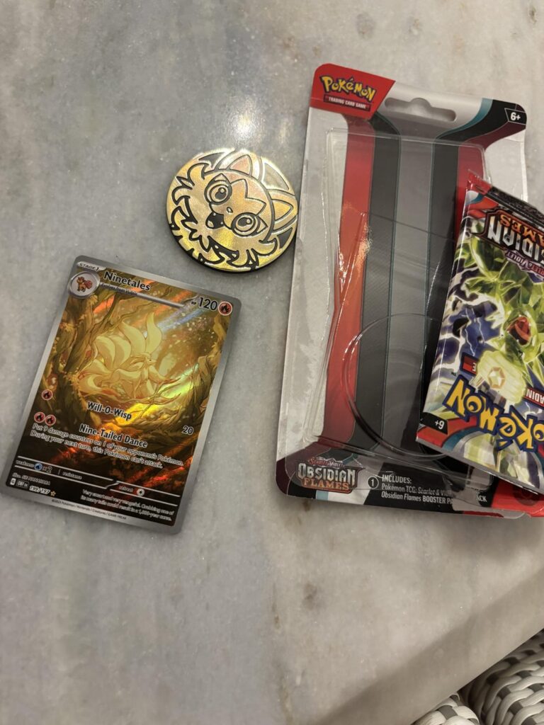 Dad bought me the last pack at Target….