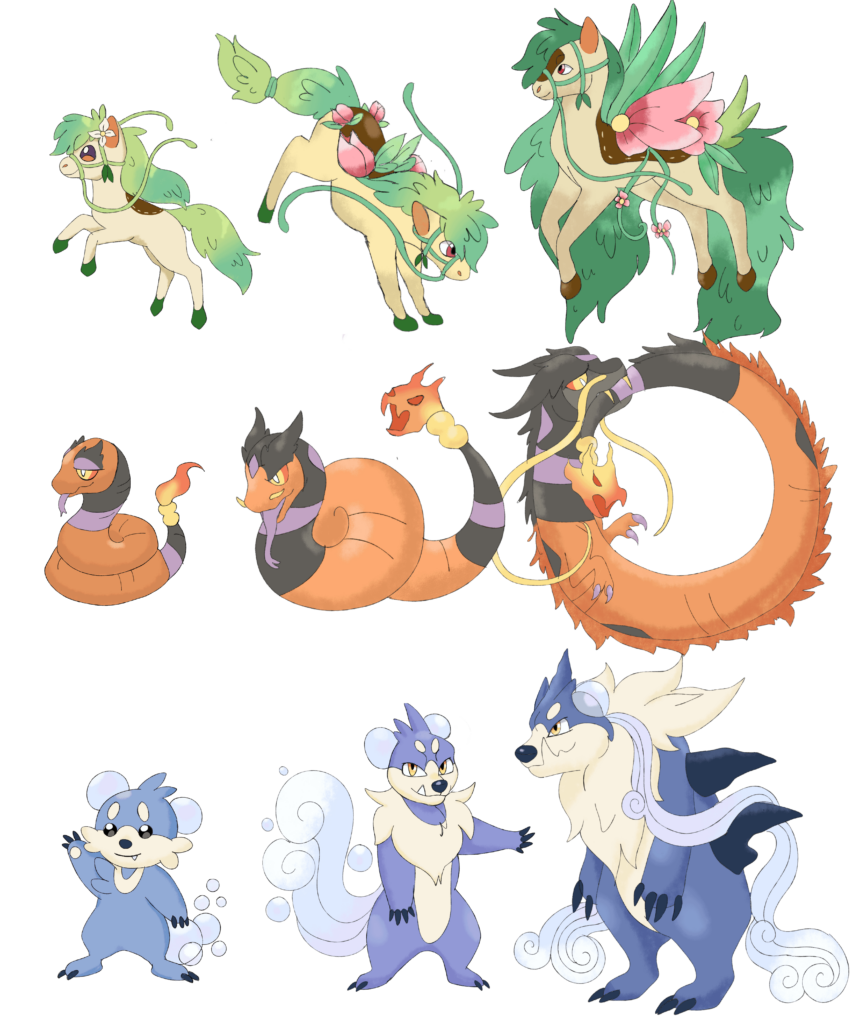 Full Starter Evolutions: Who do you choose?!