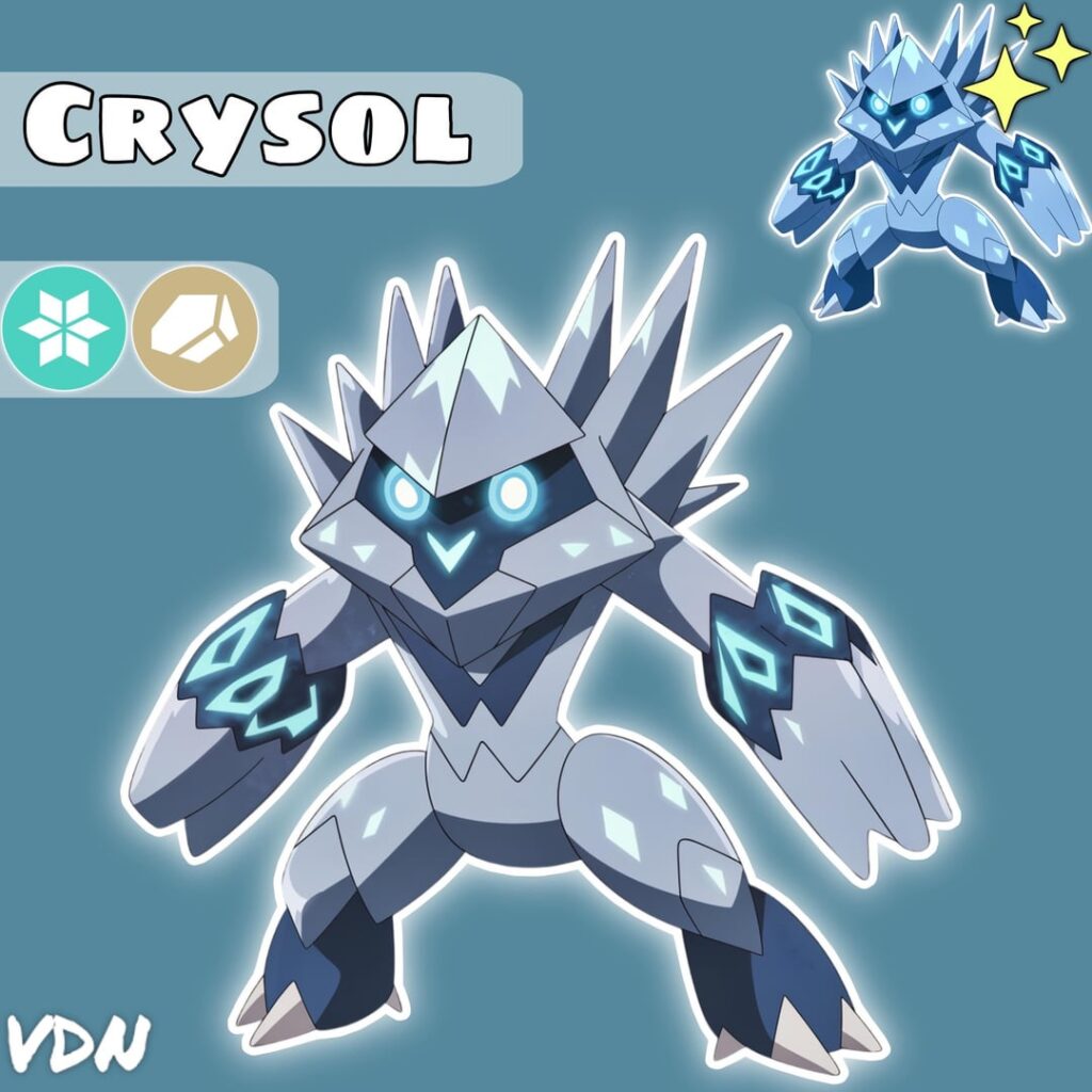 The Ice Golem Evolution Line: Crysol and Golice