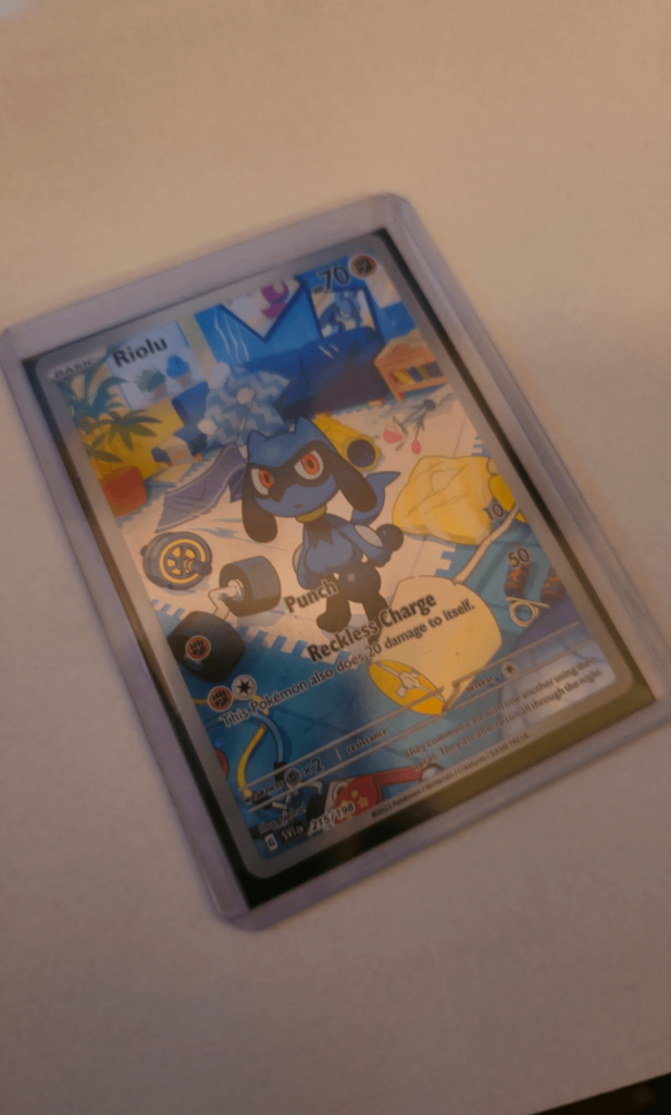 Jumped on the craze. Was stalking a poke vending machine for days lol was able to nab some scarlet and violet packs that the scalpers must not have wanted. Decent pull?