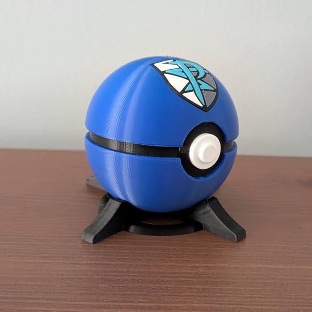Slowly getting there with the custom Pokeball designs. I've added another two teams and the typing ball