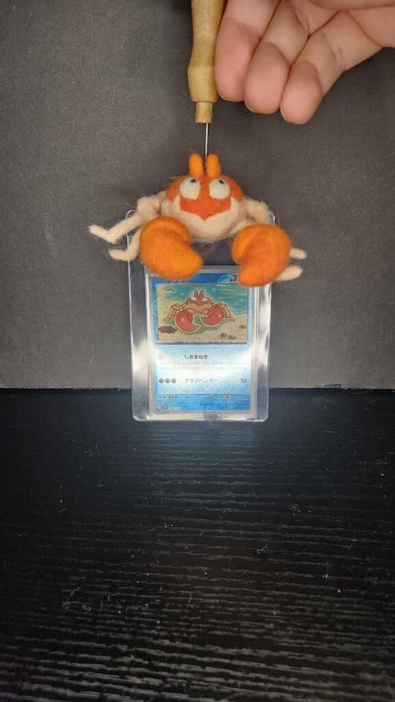 [OC] 1-4/151 Opening packs and making EVERY original 151 Pokemon into a needle felted charm! Hopefully, one day I can get my creations featured on a Pokemon card!