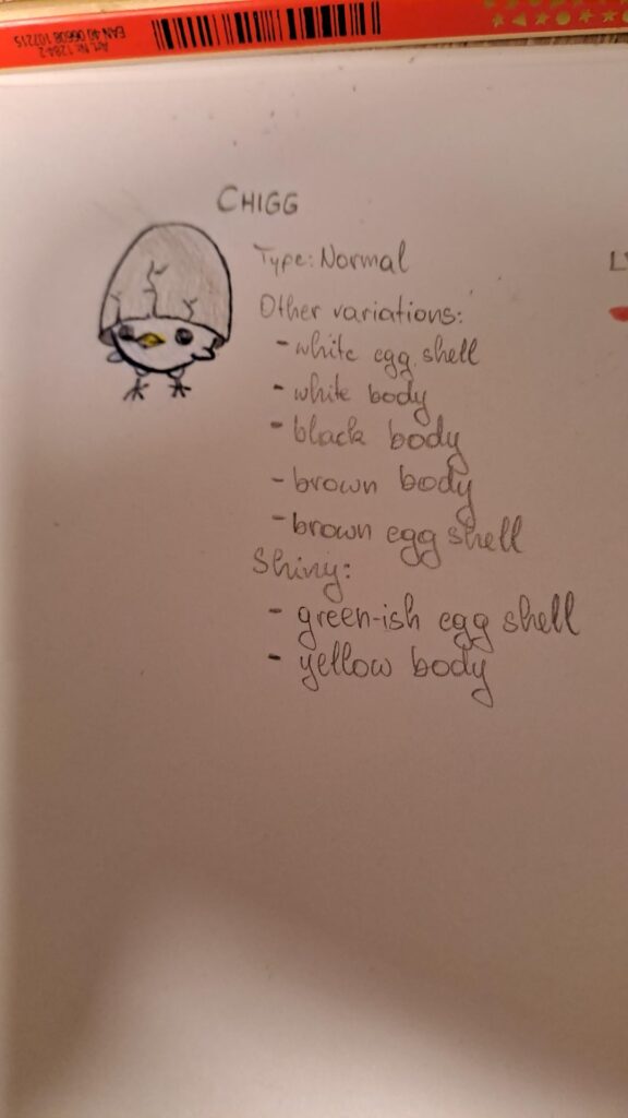 4 more Fakémon of the Madagi Region (with some help/ideas of my 3yo daughter)